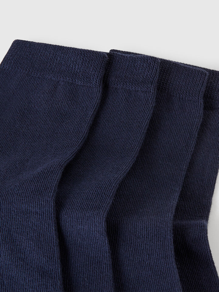 KNITTED SOCKS 4 PAIR Menino image number 2